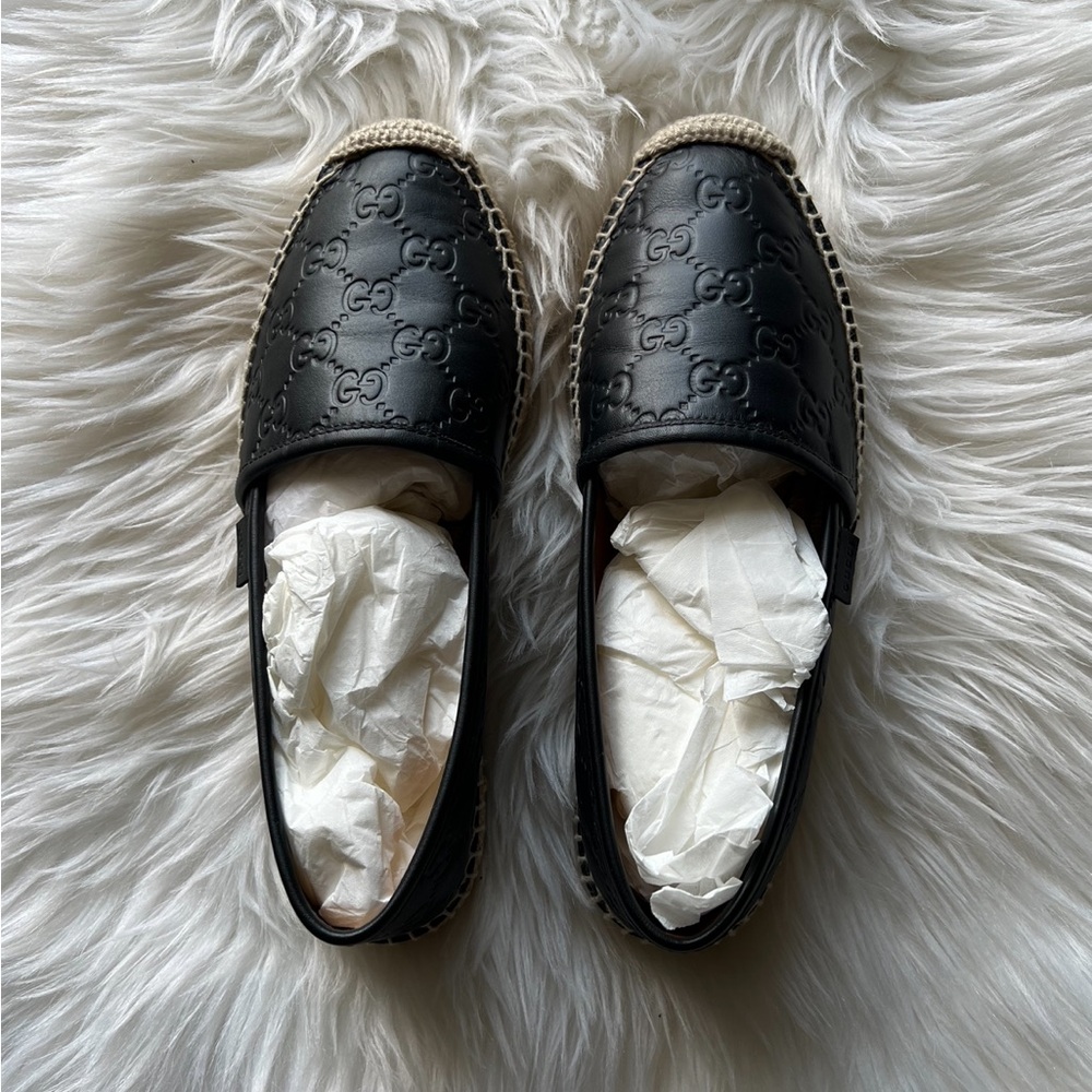 ✨SALE ✨Gucci Black leather microguccissima Espereldies. - Picture 10 of 11